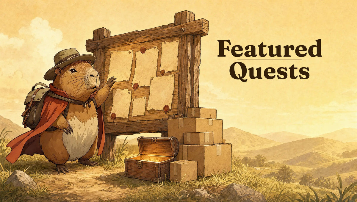 Featured Quests - CapyQuest TCG