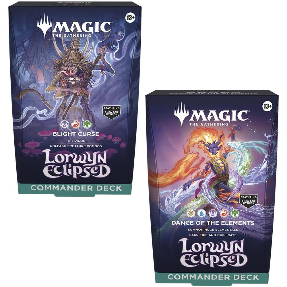 Magic: The Gathering – Lorwyn Eclipsed Commander Decks (Set of 2) - Capyquest TCG