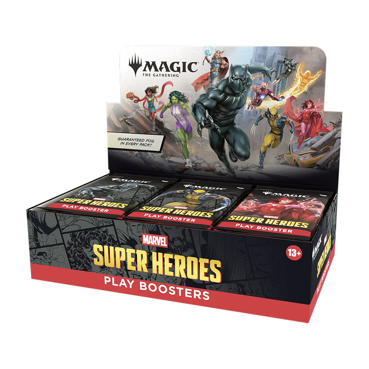 MTG Marvel Super Heroes Play Booster Box – 30 Packs (English) - Capyquest TCG
