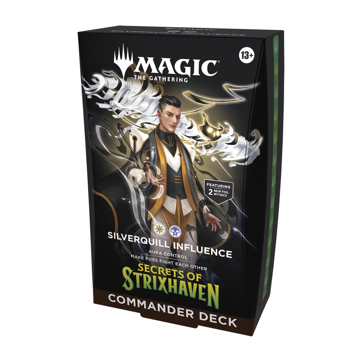 MTG Secrets of Strixhaven Commander Deck – Silverquill Influence (English) - Capyquest TCG