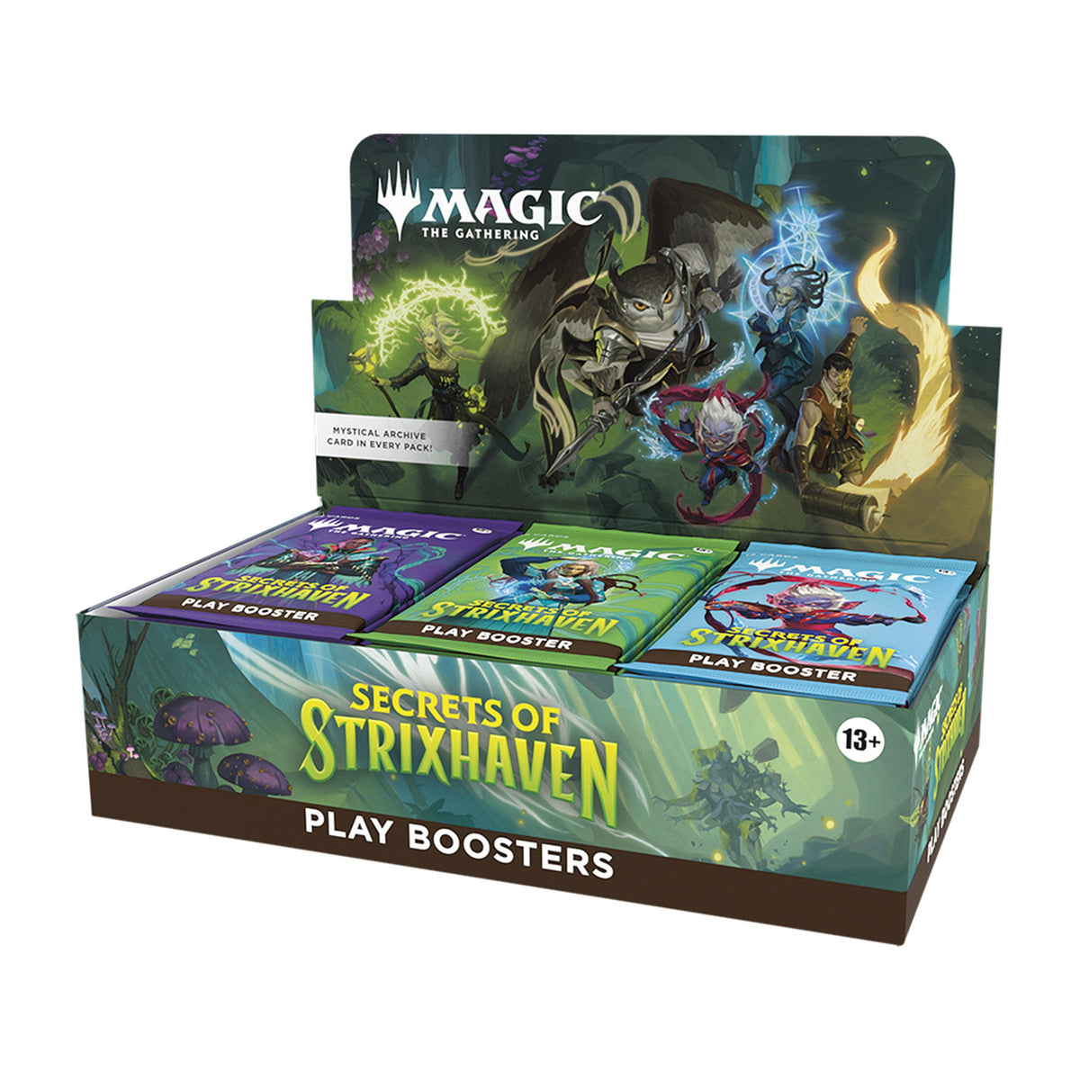 MTG Secrets of Strixhaven Play Booster Box – 30 Packs (English) - Capyquest TCG