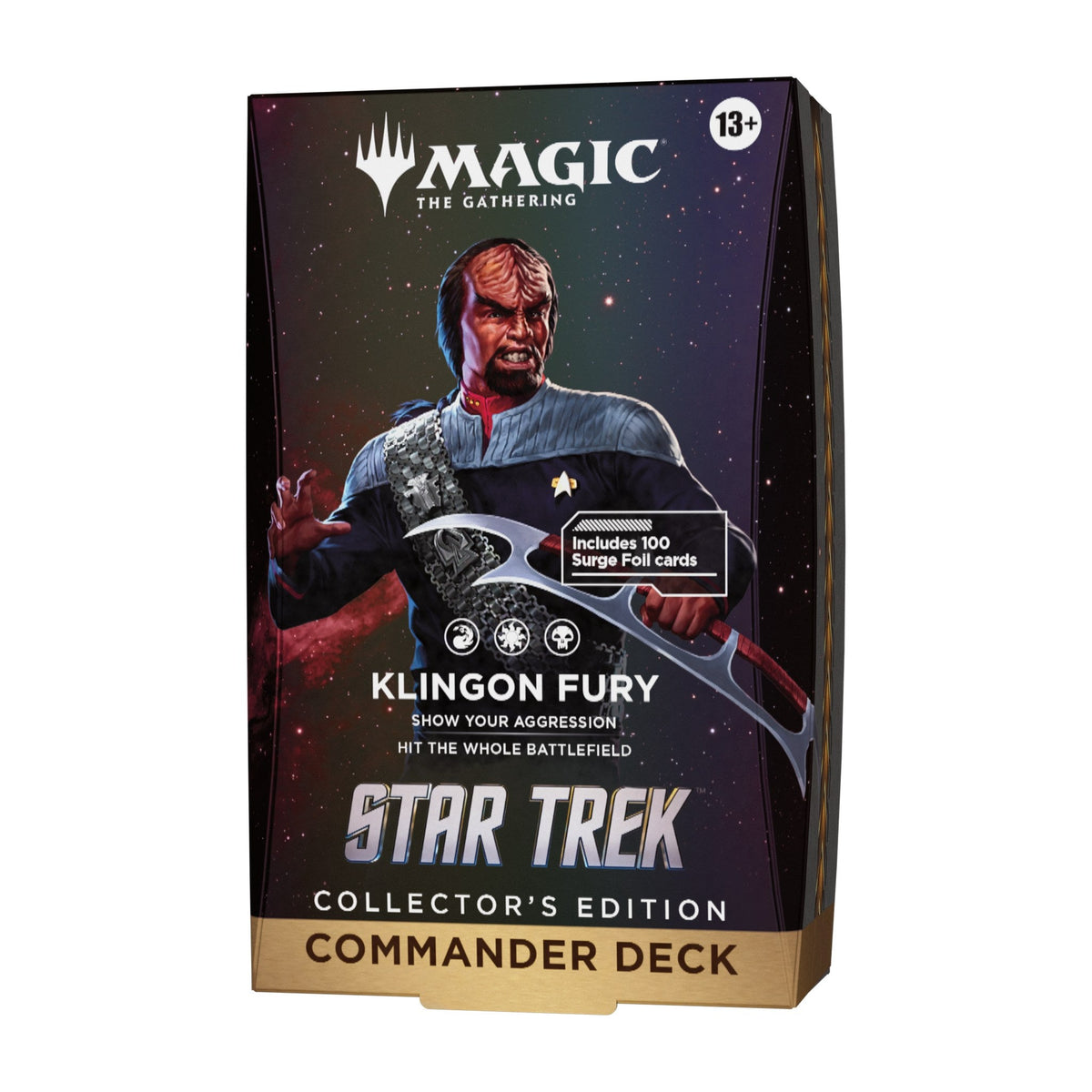 MTG Star Trek Collector's Edition Commander Deck – Klingon Fury - Capyquest TCG
