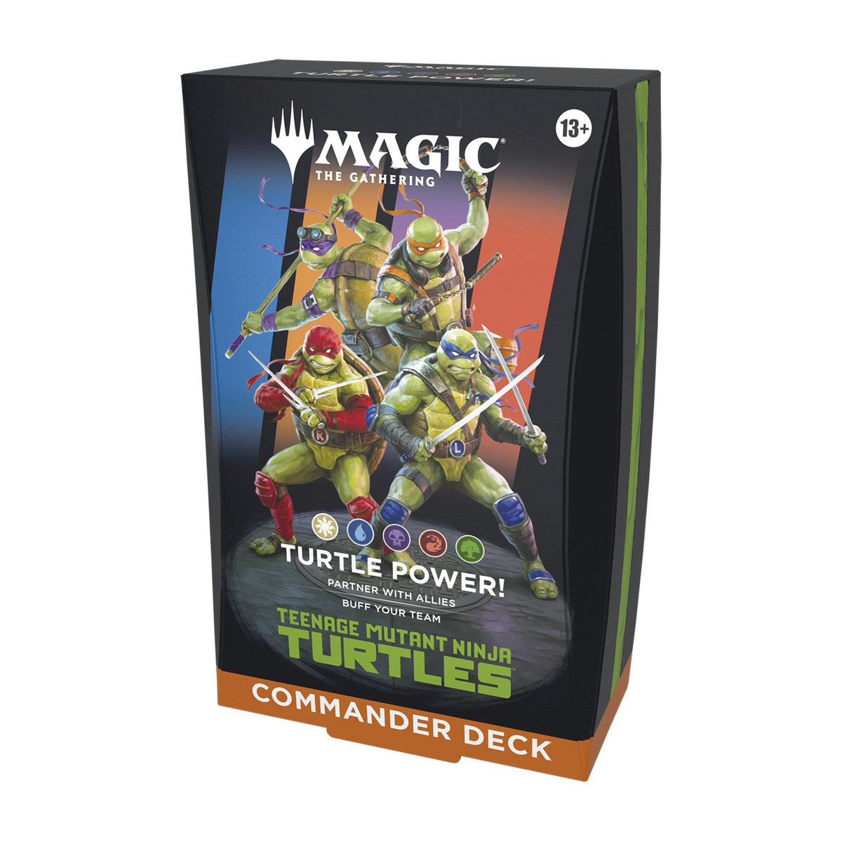 MTG Teenage Mutant Ninja Turtles Commander Deck – Turtle Power! (English) - Capyquest TCG