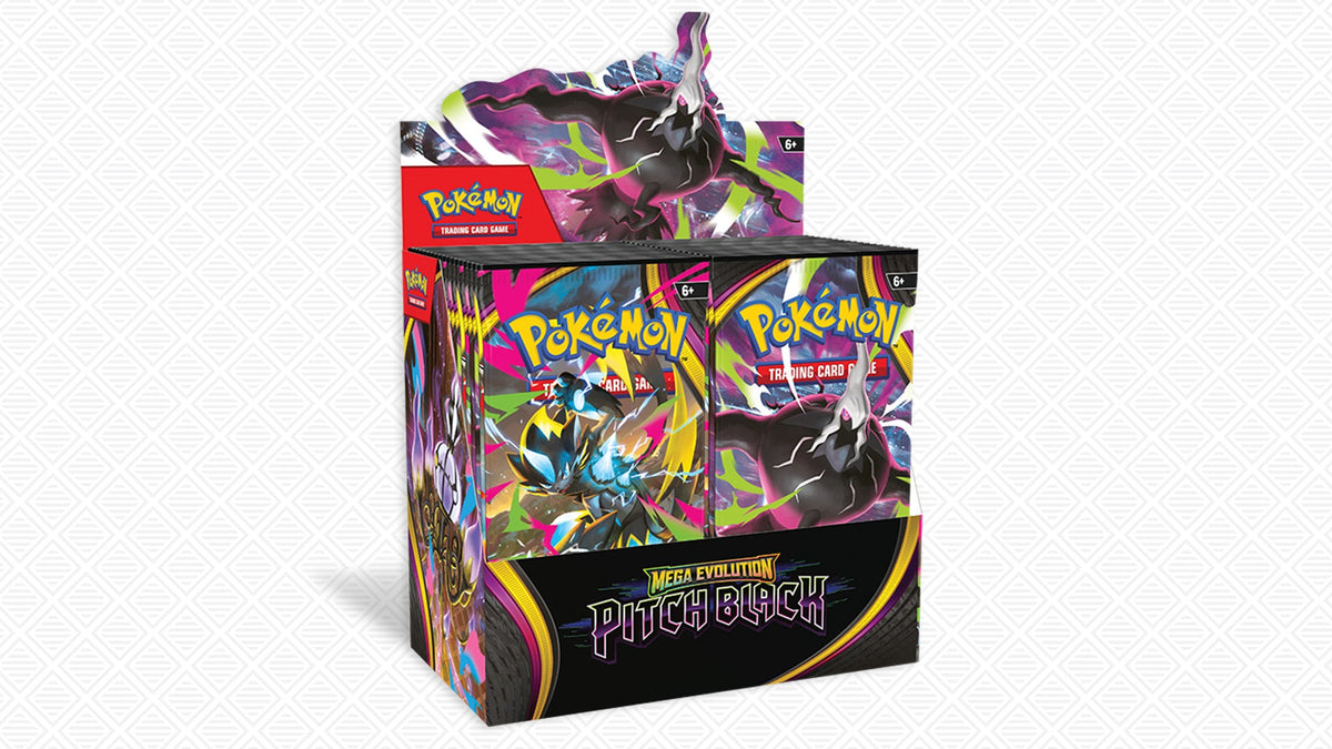 Pokémon TCG: Mega Evolution – Pitch Black Booster Box - Capyquest TCG